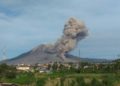 Gunung Sinabung di Kabupaten Karo Kembali Erupsi