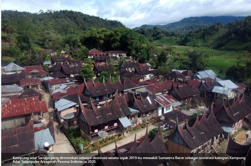 Menikmati Keindahan Kampung Adat Sarugo