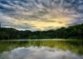 Telaga di Kaki Gunung Menggeh nan Memukau