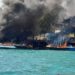 4 Kapal di Dermaga Bea Cukai Batam Terbakar