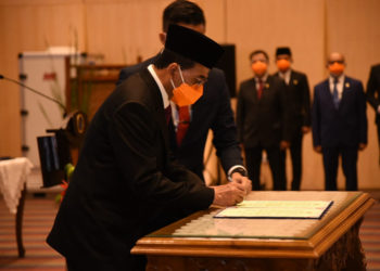 Menhub Lantik Marsda Hendri Jadi Kabasarnas