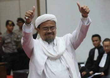 Rizieq Berulang-ulang Sebut Nama Mahfud MD dalam Eksepsi