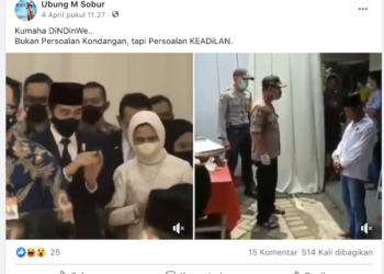 Presiden Boleh Hadiri Pesta Atta-Aurel, Sementara Hajatan Warga Digusur?