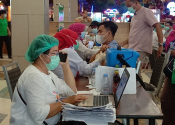 Capaian Vaksinasi Covid-19 Nakes Aceh 89,6%