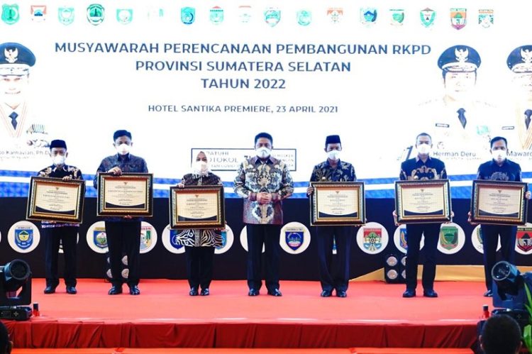Pertumbuhan Ekonomi Sumsel Diapresiasi Kemendagri
