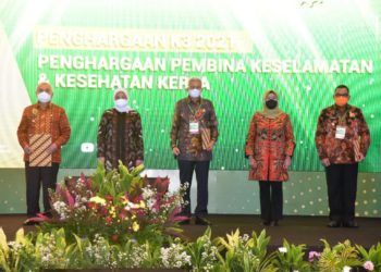 Gubernur Sumsel Terpilih Jadi Kepala Daerah Pembina K3 Terbaik di Indonesia