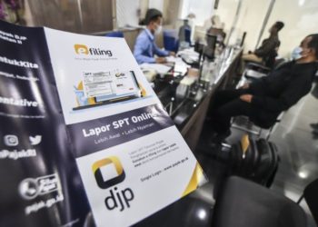 Realisasi Penerimaan SPT 2020 di Lampung Capai 77,07%