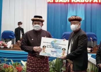 Gubernur Sumsel Menghadiahi Lahat Bangubsus Rp94,3 Miliar