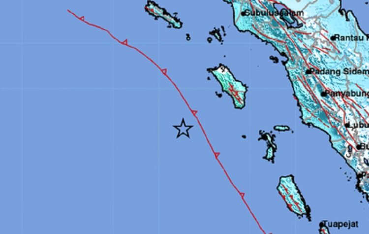Nias Diguncang Gempa 7.2 Magnitudo