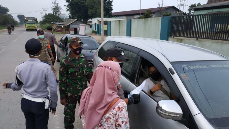 Tanpa Surat Covid-19, Pengendara Dilarang Masuk Bandar Lampung