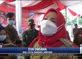 Pemkot Gelar Vaksinasi Massal dalam Rangka HUT Bandar Lampung