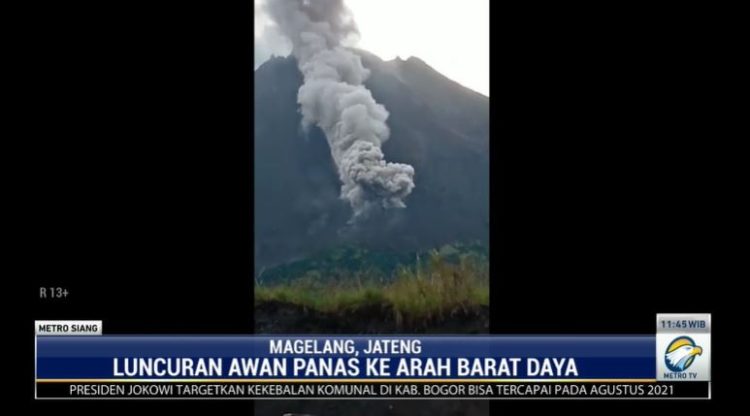 Gunung Merapi Erupsi Lagi