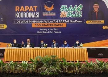 DPW NasDem Sumbar Apresiasi DPD yang Capai Target E-KTA