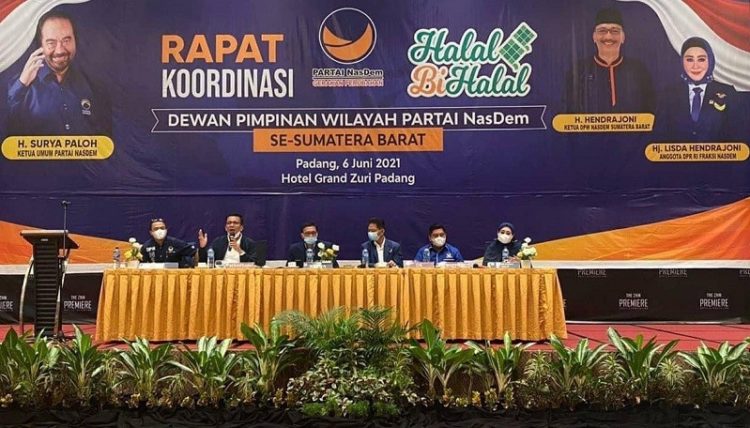DPW NasDem Sumbar Apresiasi DPD yang Capai Target E-KTA