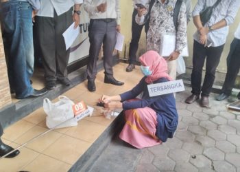 Rekonstruksi Sate Beracun di Bantul, Pelaku Aduk Bumbu Sate dengan Sianida