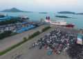 Polda Lampung Lakukan Penyekatan di Pelabuhan Bakauheni