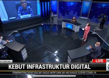 Pemerintah Tetap Kebut Infrastruktur Digital di Masa Pandemi