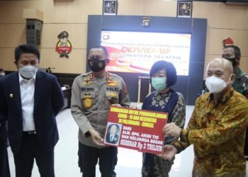 Kapolda Sumatra Selatan Irjen Pol Eko Indra Heri meminta maaf kepada masyarakat terkait kasus bantuan fiktif Rp2 triliun dari keluarga Akidi Tio untuk penanganan covid-19.