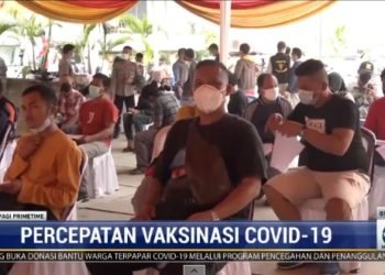 Vaksinasi di Medan Sempat Ricuh