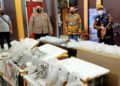 Polrestabes Palembang Sita Benih Lobster Senilai Rp11 Miliar