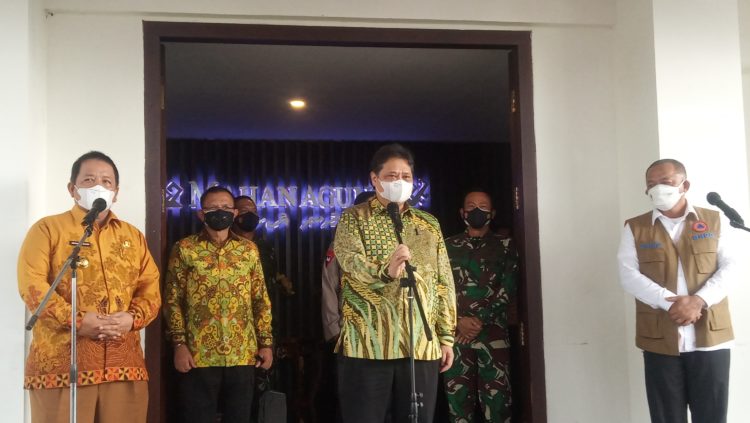 Airlangga Soroti Tingginya Kasus Covid-19 di Lampung