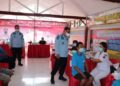 250 Napi Lapas Pematangsiantar Terima Vaksin Dosis Kedua