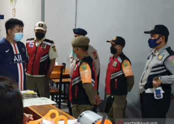 Satpol Sumsel Tindak Tegas Pelanggar Prokes