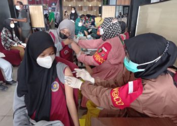 Vaksinasi Covid-19 di Bangka Tengah Capai 63 Persen