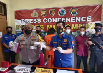 Polisi Mukomuko Bekuk Tukang Las Pengedar Sabu-sabu