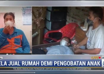 Ayah di Medan Rela Jual Rumah Demi Pengobatan Anaknya