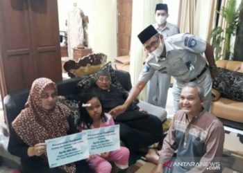 Ahli Waris Korban Kecelakaan di Terima Santunan dari Jasa Raharja
