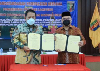 Pemprov Lampung dan Babel Sepakat Bangun Jalur Transportasi
