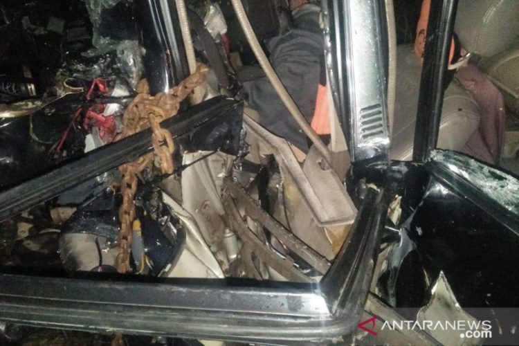 Kecelakaan Minibus Vs Truk di Jambi, 5 Orang Tewas