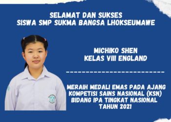 Siswa Sukma Bangsa Aceh Raih Medali Emas di Ajang Kompetisi Sains Nasional