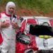 Mobil Ketua MPR Terjungkal Saat Sprint Rally