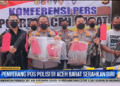 4 Penyerang Pos Polisi di Aceh Barat Serahkan Diri