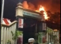 Kebakaran Gedung SMPN 1 Prabumulih Sumsel Hanguskan Dokumen Dana BOS