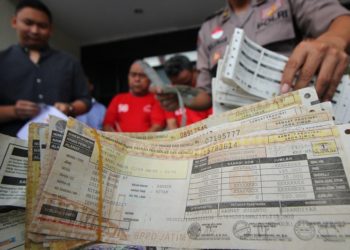 Polrestabes Medan Ungkap Komplotan Pemalsu Surat Kendaran
