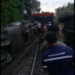 Ditabrak Truk Tangki, Kereta Pengangkut Batu Bara Terguling