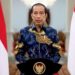 Presiden Jokowi Tahun Baruan di Istana Bogor