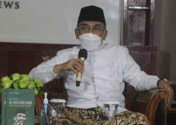 KH Yahya Cholil Staquf Jabat Ketua Umum PBNU 2021-2026.