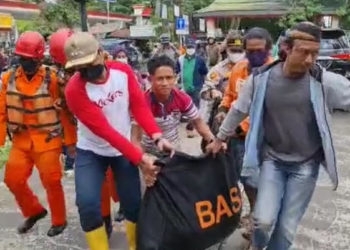 Wanita Paruh Baya Tewas di Gorong-gorong Kota Palembang