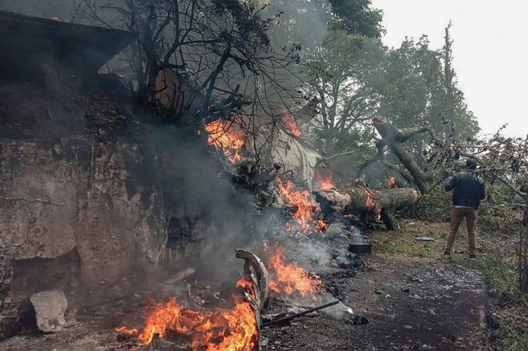 Kecelakaan Helikopter, Kepala Pertahanan India dan12 Penumpang Meninggal Dunia