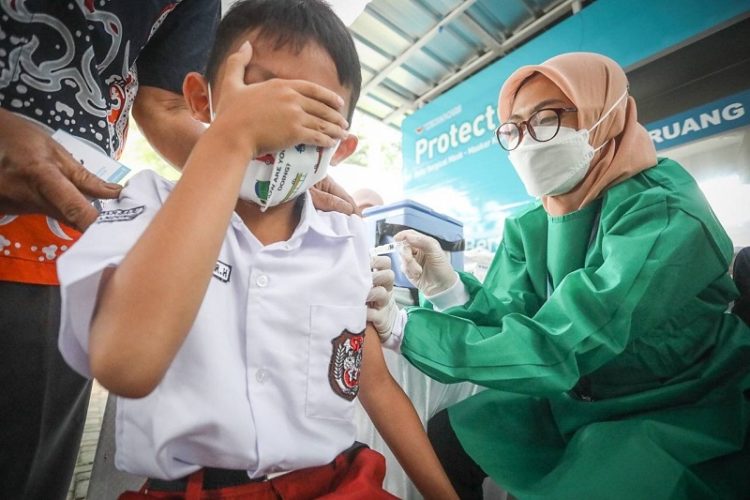 Sebanyak 22.275 Anak di Belitung Jadi Target Vaksinasi Covid-19