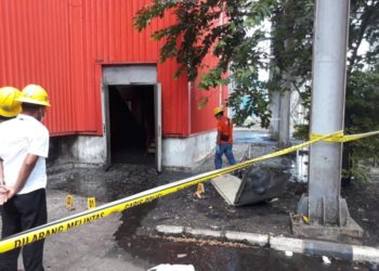 PLTU Teluk Sirih Terbakar, Seorang Pekerja Tewas