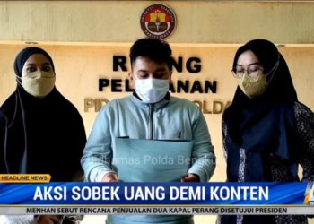 Sobek Uang Demi Konten, Remaja di Bengkulu Didatangi Polisi Cyber Patrol