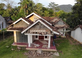3.078 Rumah Rusak Akibat Gempa Pandeglang Banten