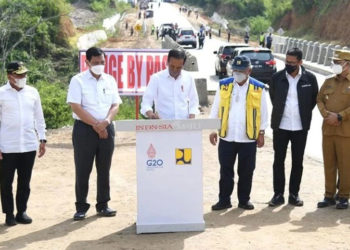 Presiden Jokowi Resmikan Jalan Bypass Balige Sumut