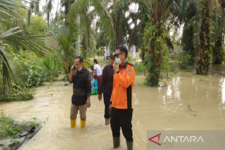 Hujan Deras, 1.037 Kepala Keluarga di Tebing Tinggi Terdampak Banjir