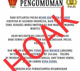 Kominfo Temukan 452 Infomasi Hokas Soal Covid-19